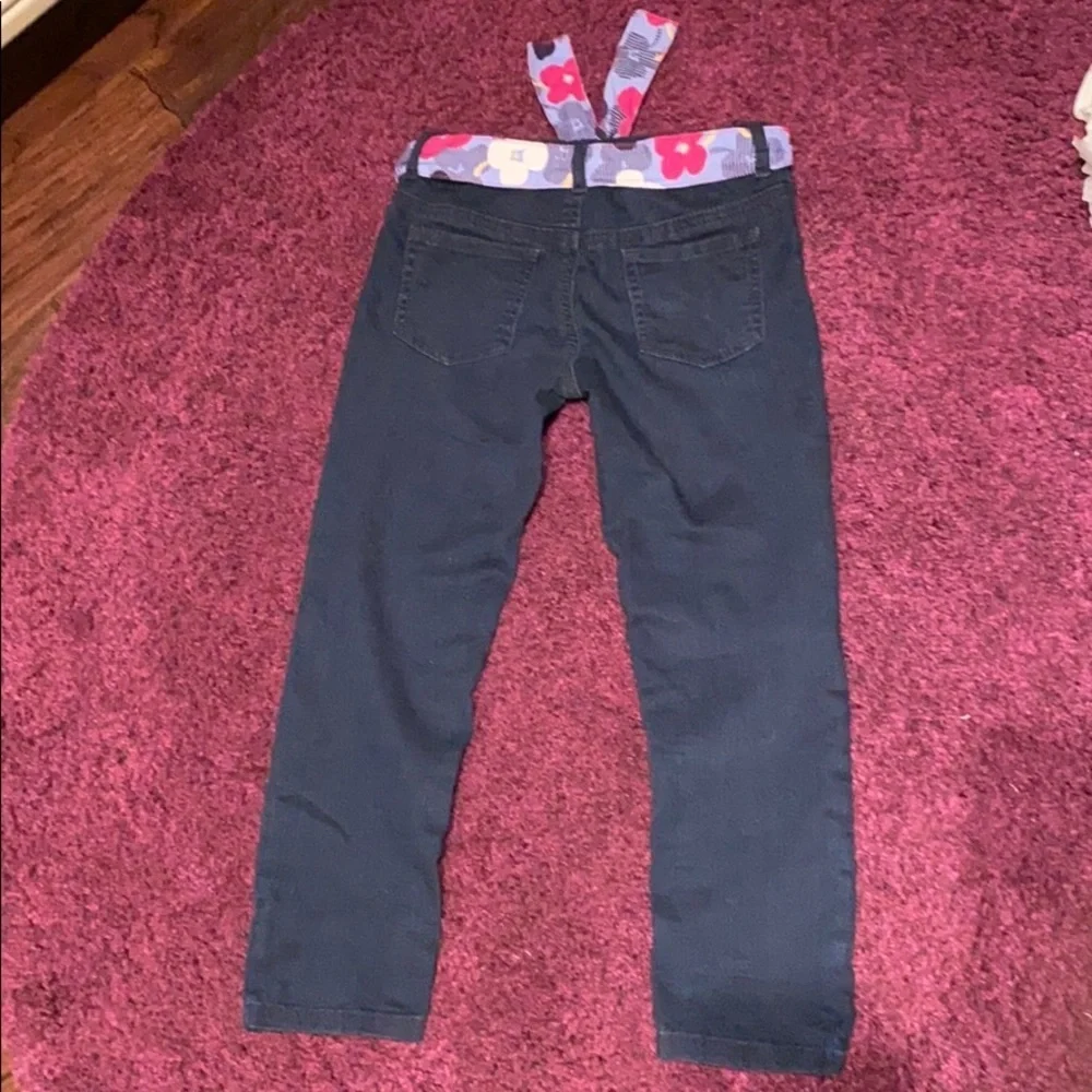 Gymboree Dark Blue Denim pants 5 Adjustable Waist​